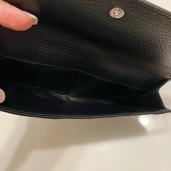 Authentic!!Gucci long Wallet Monogram black Luxury - Picture 7 of 13